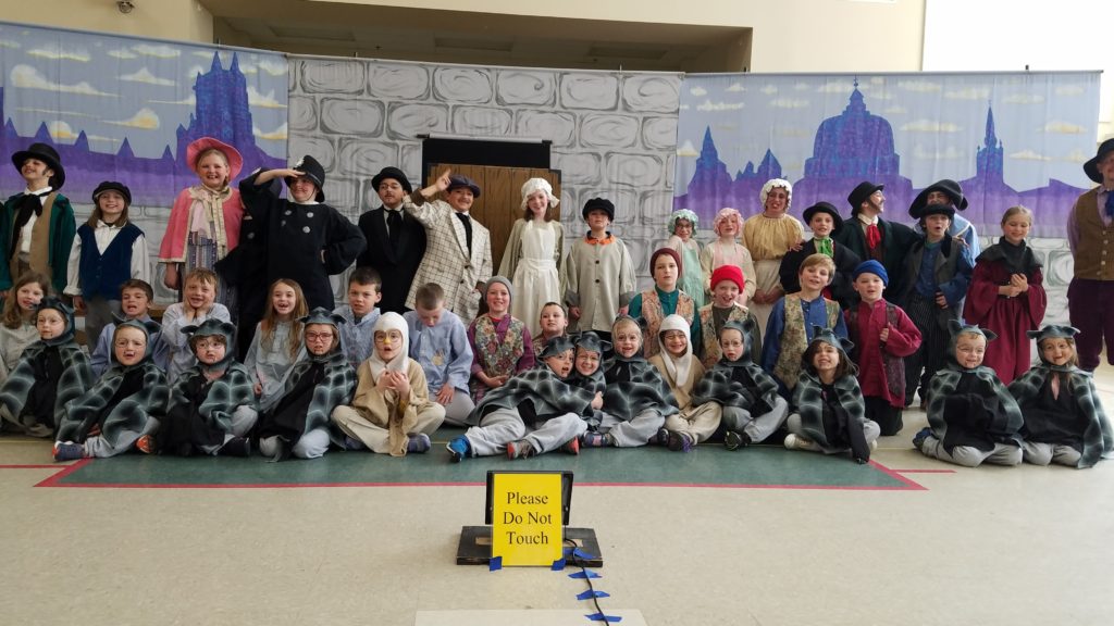 Featured image of article: Oliver Twist performed by DCS students